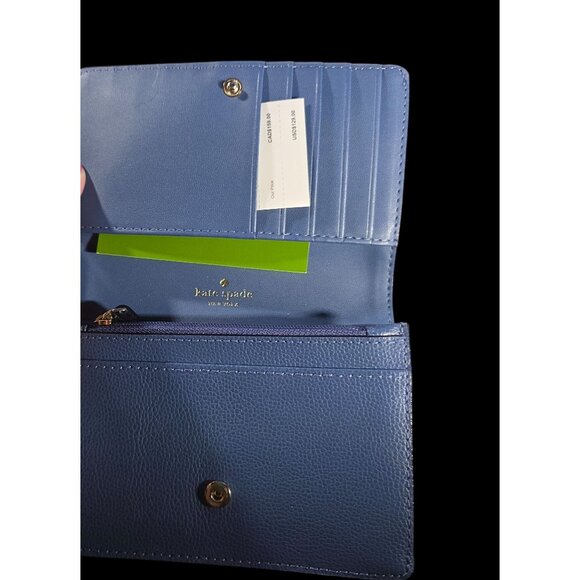 Kate Spade Violeta Leather Tote Bag and wallet Conselliblu Dual Straps - Picture 8 of 16